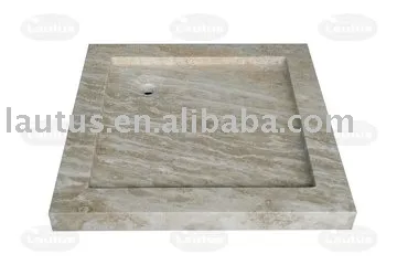 Shower Tray-Lautus Square shower tray