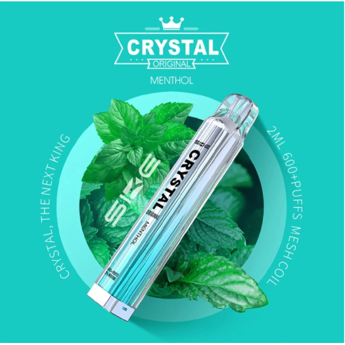 Ske Crystal 600 Puff -Einweg -Vape Pod