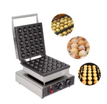 25-Hole Commercial Stainless Steel Muffin, Pancake, and Crepe Maker: New Kitchen Refrigeration Accessory