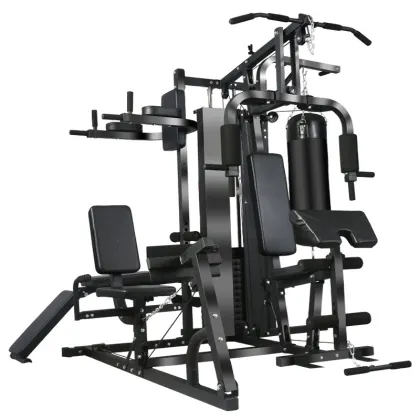 Pulley Pullover Cable Crossover Back Fitness Squat Multi-Function Station