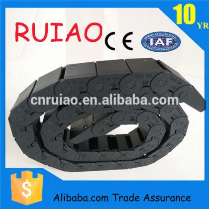 plastic flexible electric wire cable tray drag for wires