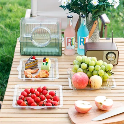 Square Plate Snack Plate Fruit Plate