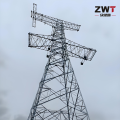 torre de energia tubular de aço