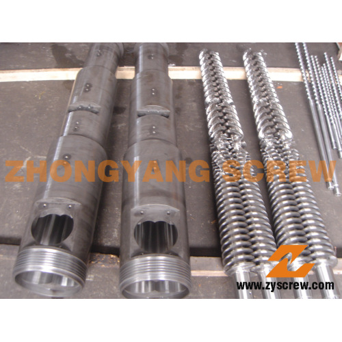 Twin Conical Screw Barrel 65/132