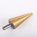 HSS Step Drill Bit Double Cutting Blades 10 tailles