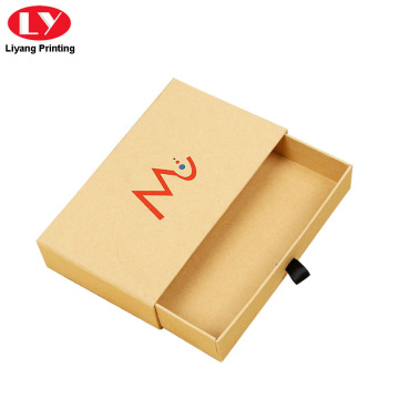 Custom Printed Logo Cardboard Kraft Drawer Boxes Συσκευασία