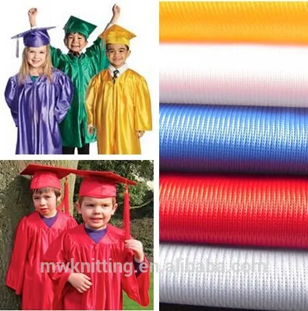 Academic Gown and caps dazzle fabric