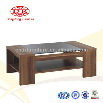 home furniture-black glass top coffee table