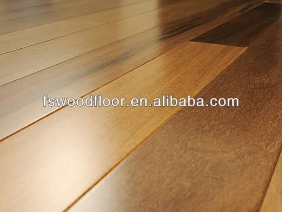 Smooth UV Cumaru solid wood floor