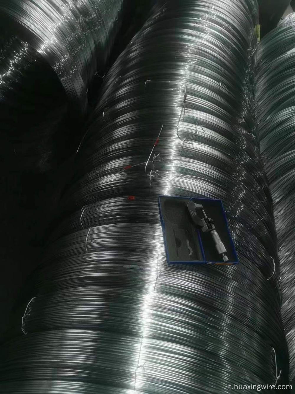 Filo ovale galvanizzato a caldo