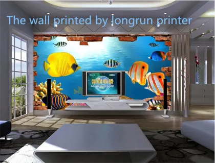 fushan TV background wall printer