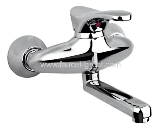Wall Mounted Kitchen Sink Taps 
