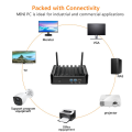 Fanless Mini PC Micro Desktop Computer