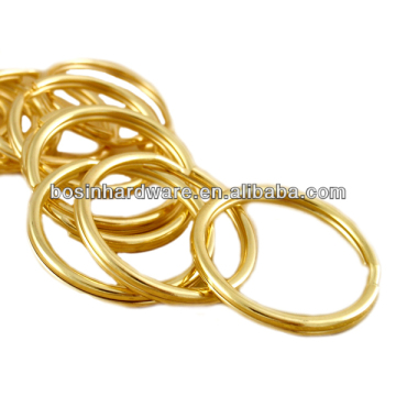 Fashion High Quality Metal Brass Split Ring