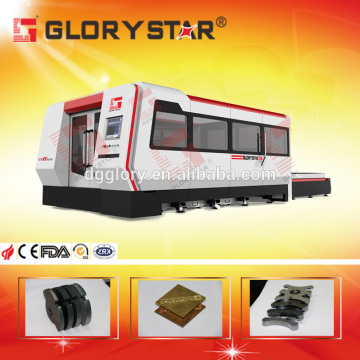 3kw high power rofin/IPG sheet metal laser cutting machine price cutting stainless steel, aluminum, carbon steel