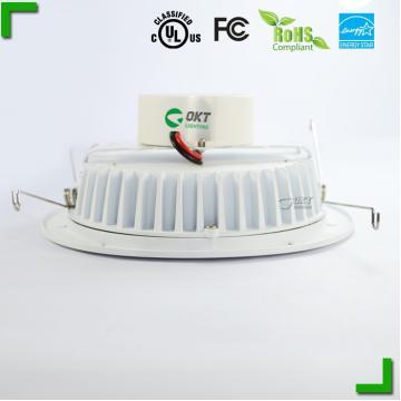 High Quality and high efficiency 120V  ul 6inch recessed led downlight