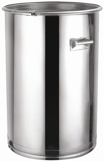 Food Grade Stainless Steel Bucket for Storage