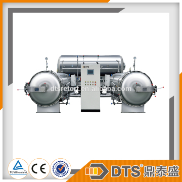 Automatic/Semi-automatic double layers high temperature and pressure sterilization retort