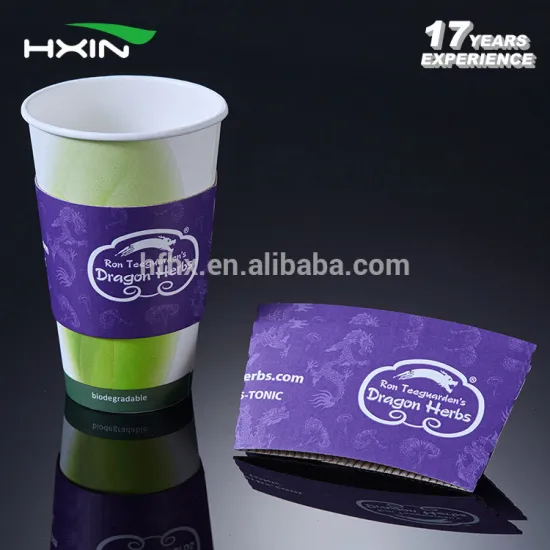 customized printing coffee cup paper sleeve,hot drink cup sleeve