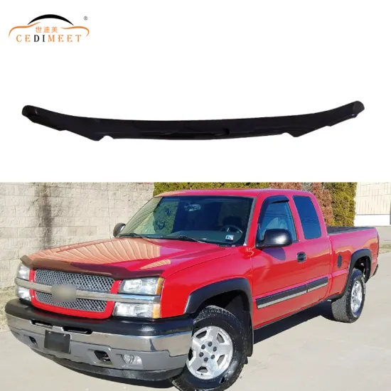 Acrylic Bonnet Guard Protector for Chevrolet Chevy Silverado 1500 (2003-2005)