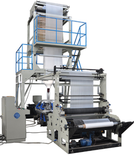 Economical HDPE\/LDPE Film Blowing Machine