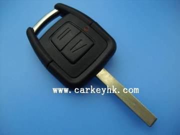 HU100 HU43 blade Opel 2 button remote key shell blank cover case fob