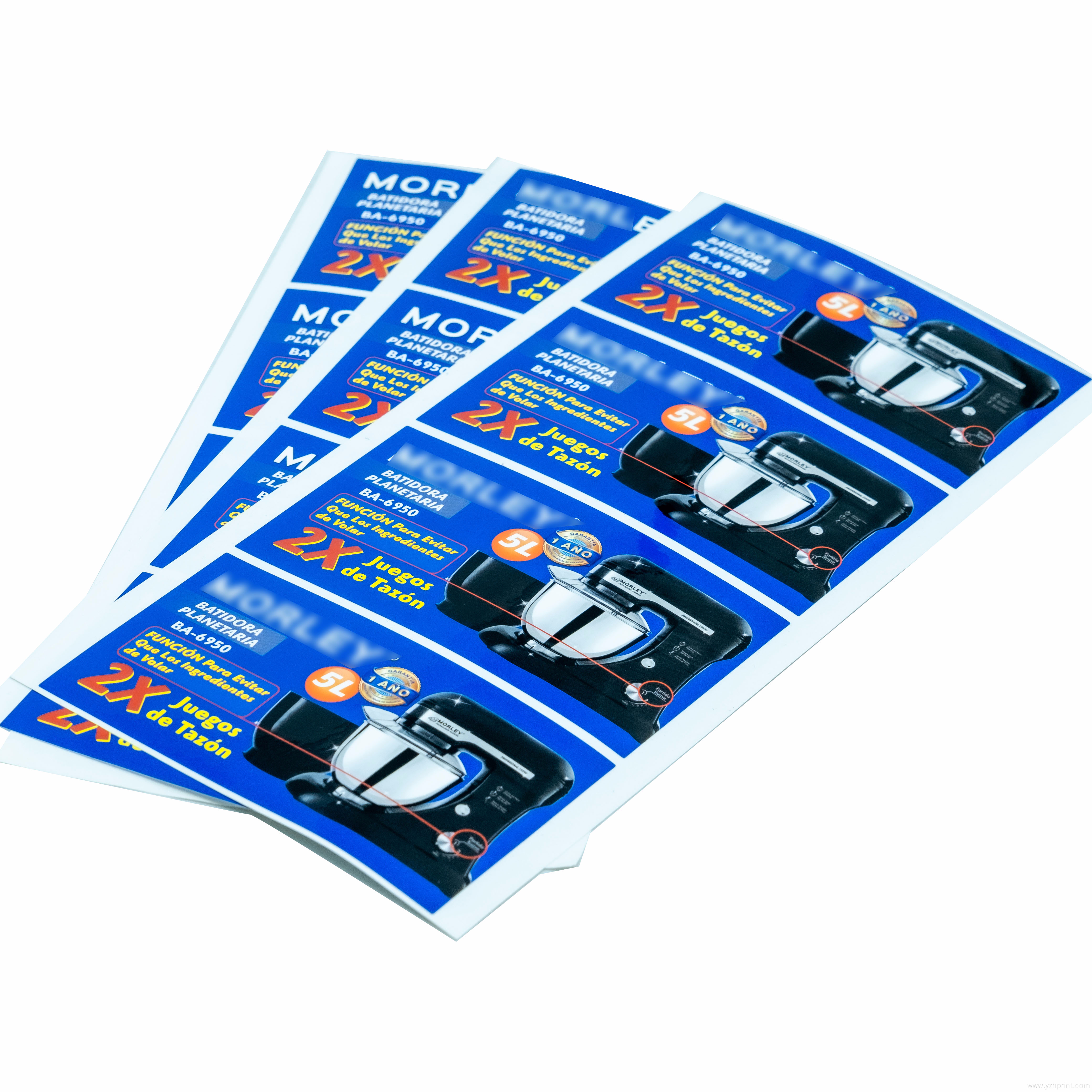 High Quality Custom Self Adhesive Label Sticker