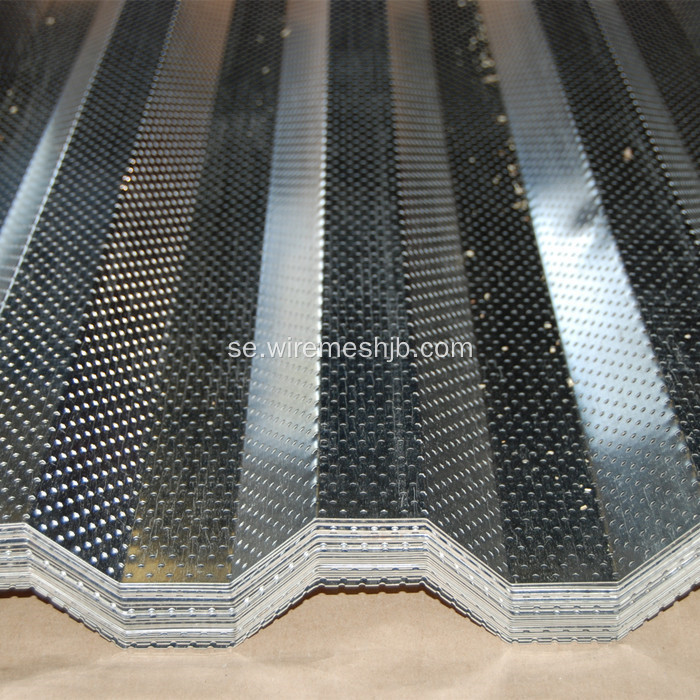 Perforerad Metal Corrugated Roof Sheets