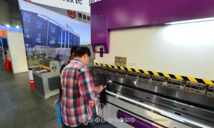 INTL Brand Switzerland Cybelec DNC 880S 4+3 Axis CNC Press Brake