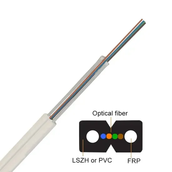 Indoor Self-Supporting Aerail FRP Fiber Flat Cable