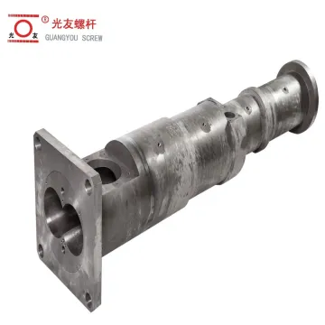 ISO Certified Bimetallic Conical Twin Screw Extruder