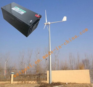 3kw Wind Power Generator System for Home or Farm Use Off-grid system GEL BATTERY 12V200AH