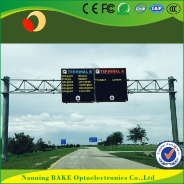 P10 outdoor fixed advertising led display led destination signs