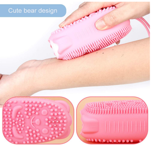 Scalp Shampoo Brush with Soft Silicon Brush Head