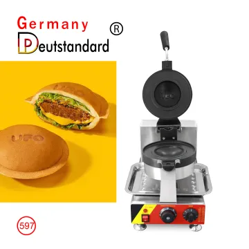 UFO waffle burger Press machine for sale
