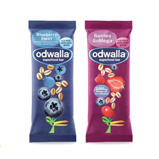 China Factory Supplier Custom Print Snack Food Packaging - Protein Bar & Chocolate Wrapper Heat Sealing