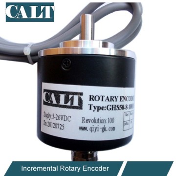 Stainless steel shaft Optical Rotary Encoder outer dia 52mm