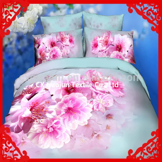 bed sheet disperse printing polyester fabric