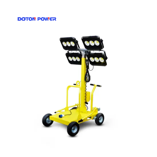Light Tower With Diesel Generator Lighting Tower