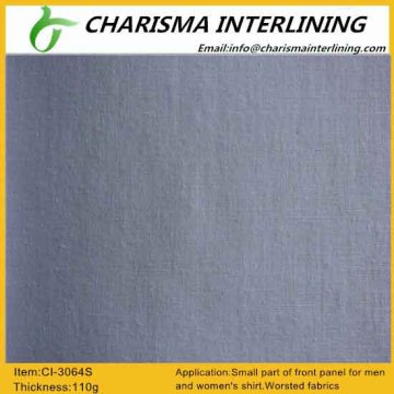 2015 100% cotton woven interlining wholesales 30642S