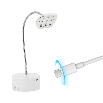 Cordless 9W Mini Nail LED Light Flash Cure Lamp for Drying Nails Extension Gel