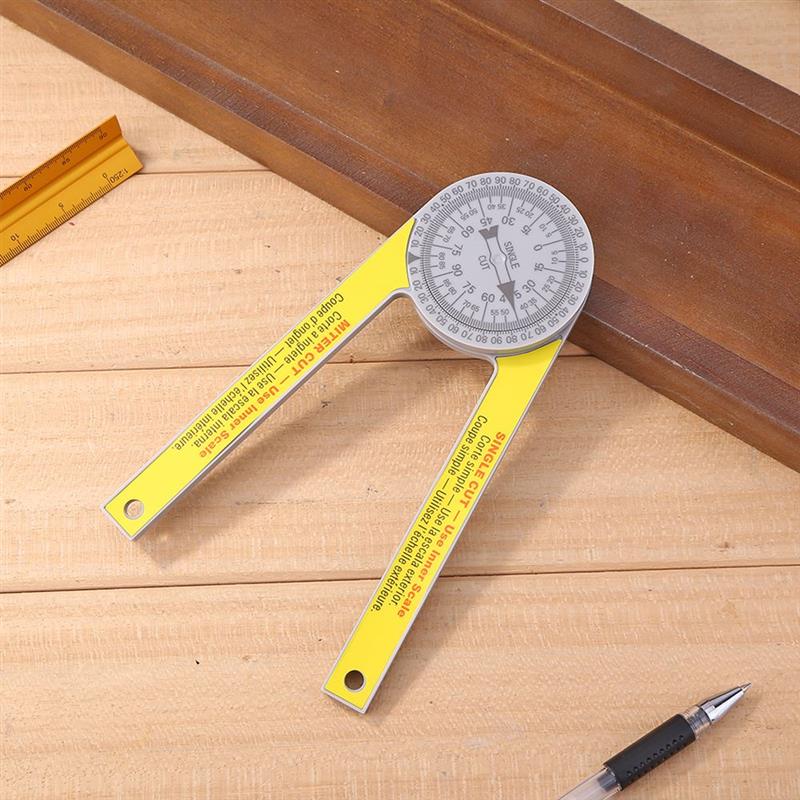 Measuring Tools Calibration Miter Saw Protractor Finder Angle Finder Miter Gauge Goniometer Angle Finder Arm Measuring Ruler