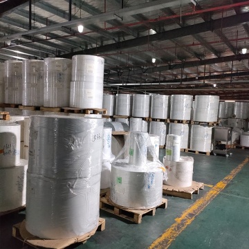Coated Label Sticker Customized Size Thermal Paper Roll