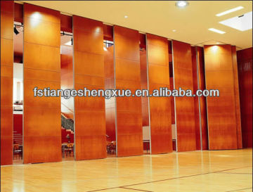 Indoor sound insualation movable wall partitions system
