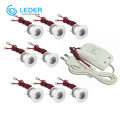 LEDER Hardwire 1W Recessed LED Cabinet light