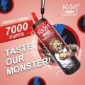 Thiết bị vape dùng một lần R & M Monster 7000 Puffs