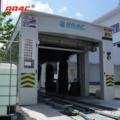 AA4C 9 Brushes Tunnel Car Washing Machine - Automatic Drive-Through Car Wash