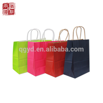 color kraft paper bag &kraft paper bag & kraft paper bag with kraft twine