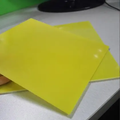3240 Yellow Epoxy Glass Resin Plate Sheet