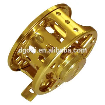 Dongguan hardware factory custom precision fly fishing reel cnc spare spool